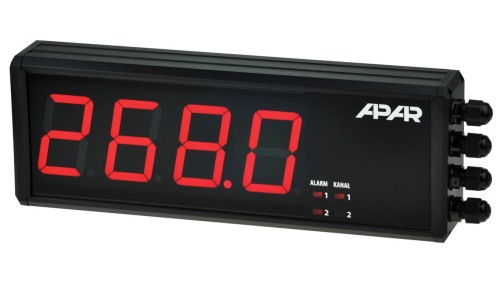 Dwukanałowy wyświetlacz wielkogabarytowy AR751/S1/P/P/RS485/WA