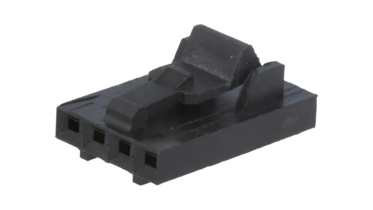 Wtyk przewód-płytka żeńskie AMPMODU MTE 2,54mm 4-pin 104257-3