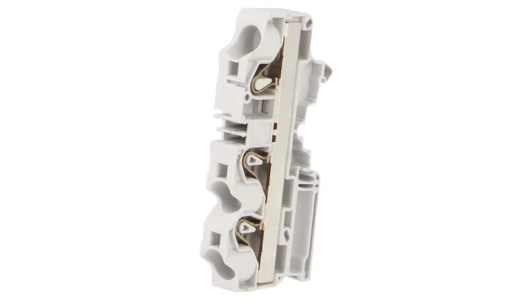 Złączka szynowa SNK 0,2÷4mm2 tory 1 zaciski 2 szary Szer 6mm 1SNK506311R0000 (ZS4-S-T2-R1)