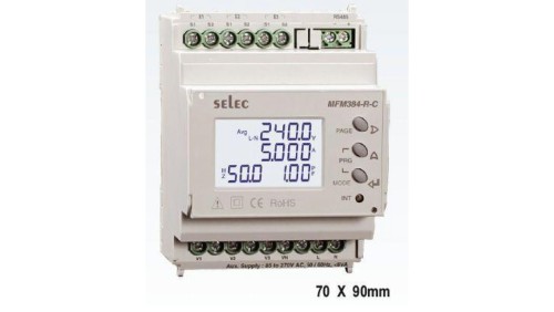 Miernik parametrów sieci MFM384-R-C-24V DC komunikaja Modbus RS485