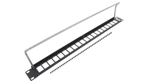 Patch panel adapter montażowy SLIM RACK przykręcany 29mm CP30163