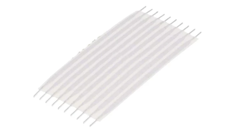 Złącze zwora elastyczna R.taśmy 2,54mm L 50,8mm proste 2-1437142-8