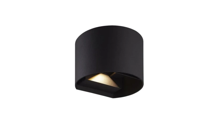 LED line LITE Kinkiet zewnętrzny LED aluminium 2x3W 4000K IP54 czarny CILINDER 3 lata gwar.