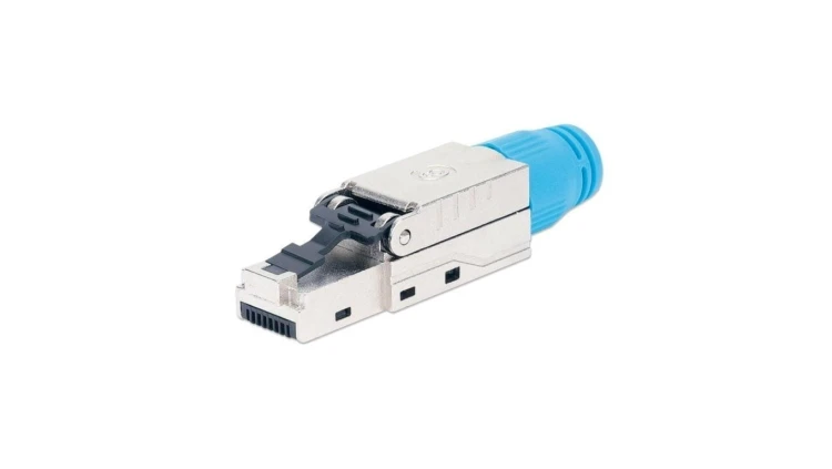 Wtyk beznarzędziowy RJ45 STP Cat8.1 samozaciskowy