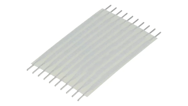 Złącze zwora elastyczna R.taśmy 2,54mm L 38,1mm proste FSN21.5A-10
