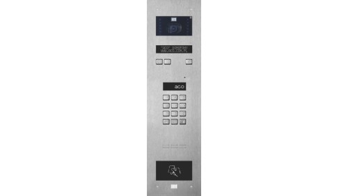 Centrala Master cyfrowa do 1020 lokali do 6144 breloków, moduł kamery kolorowej elektroniczny spis lokatorów INSPIRO 8+