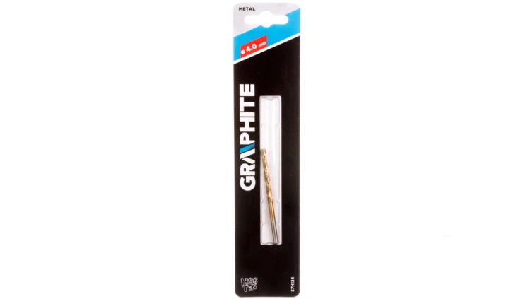 Wiertło do metalu HSS-TiN, 4.0 mm