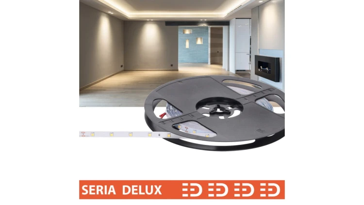 Taśma Delux 24V 48led 3000K 580lm SMD2835 (10)