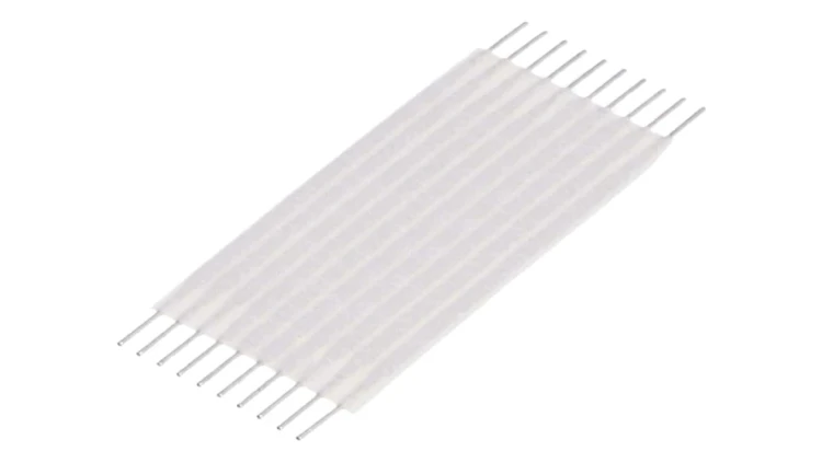 Złącze zwora elastyczna R.taśmy 1,27mm L 25,4mm proste 1437130-4