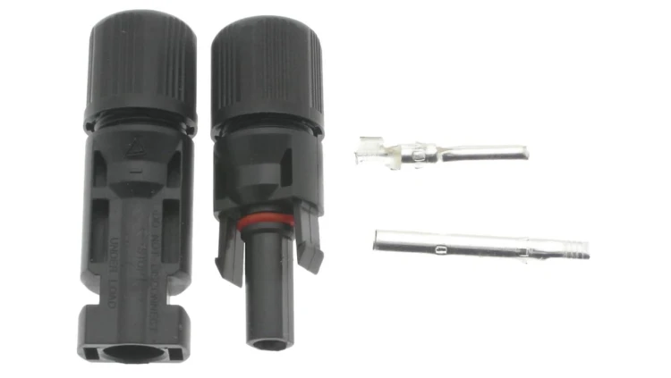 Złącze fotowoltaiczne na przewód MC4 męskie żeńskie 4mm2 IP67 1000V DC