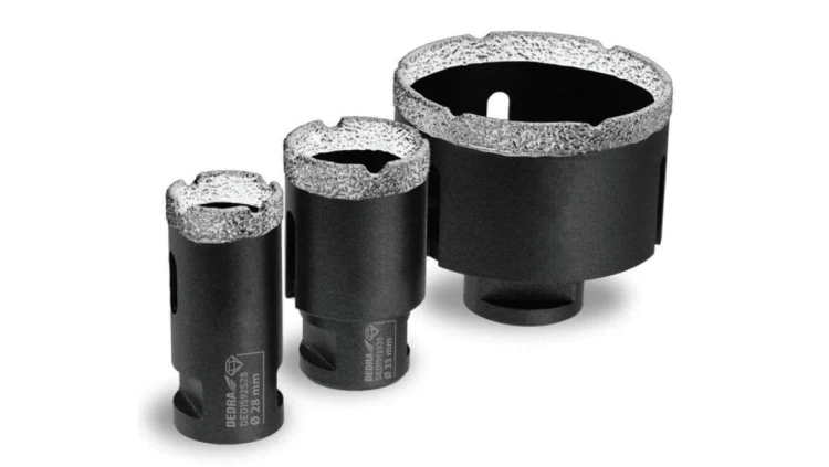 ZESTAW KORONEK DIAMENTOWYCH VACUUM BRAZED 28,35,68MM 3 SZT.