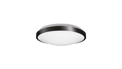 Plafon ROMERO czarny 2xE27 średnica 34cm Kobi