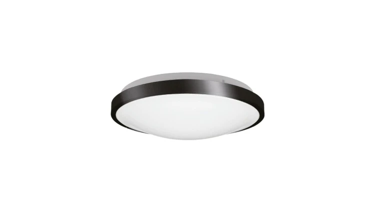 Plafon ROMERO czarny 2xE27 średnica 34cm Kobi