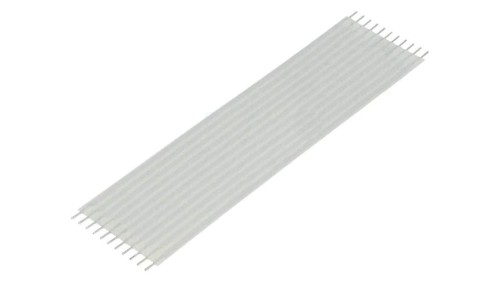 Złącze zwora elastyczna R.taśmy 2,54mm L 101,6mm proste 5-1437145-0