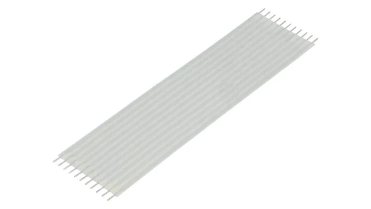 Złącze zwora elastyczna R.taśmy 2,54mm L 101,6mm proste 5-1437145-0
