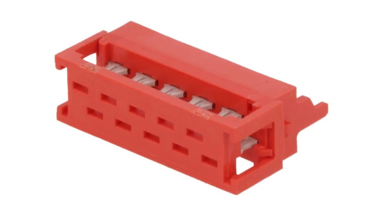 Micro-MaTch wtyk męskie 10-pin IDC na taśmę Układ 2x5 1,27mm 8-215083-0