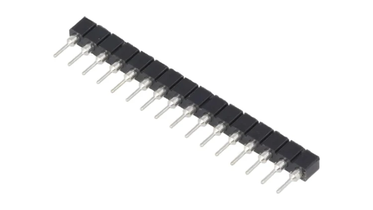 Podstawka SIP 16-pin THT 2,54mm Pokrycie pozłacany flash 1-1814655-1
