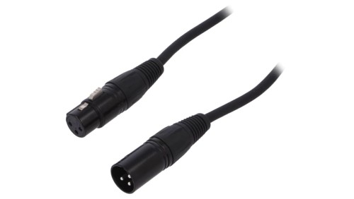 Kabel XLR męski - XLR żeński 3-pin 10m FC619110