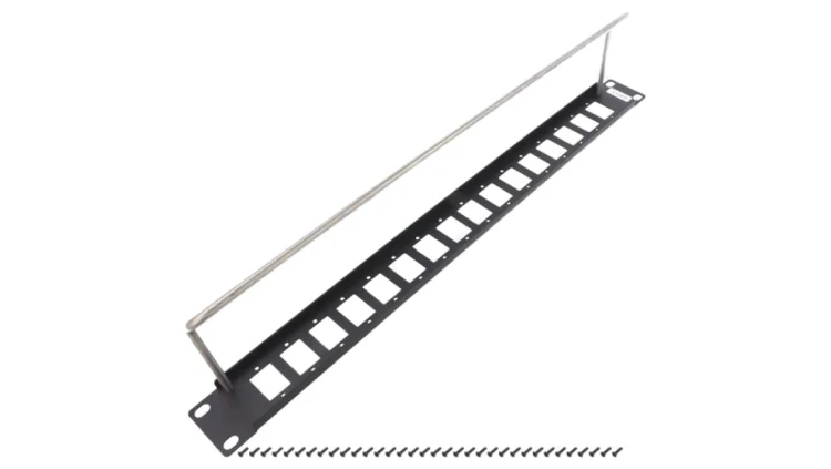 Patch panel adapter montażowy SLIM RACK przykręcany 29mm CP30159