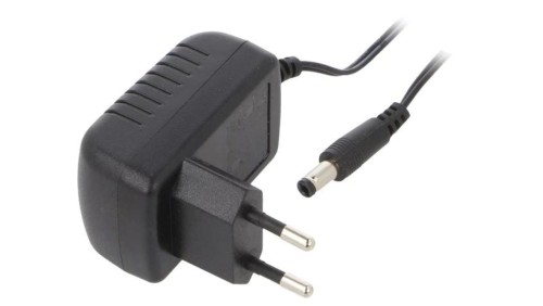 Zasilacz impulsowy stałonapięciowy 12VDC 1A 12W 5,5/2,5 E1212W2E-ES-2555S