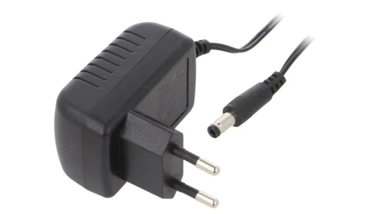 Zasilacz impulsowy stałonapięciowy 12VDC 1A 12W 5,5/2,5 E1212W2E-ES-2555S