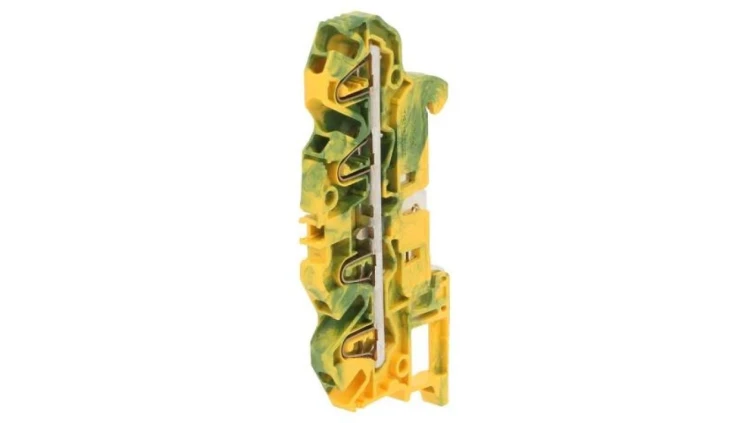 Zacisk rozgałęźny szynowy SNK 0,2÷2,5mm2 sposoby 1 zaciski 4 1SNK705152R0000 (ZK2.5-PE-4P)
