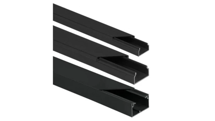 Listwa elektroinstalacyjna (korytko kablowe) czarna 20x18mm 1kpl=20mb