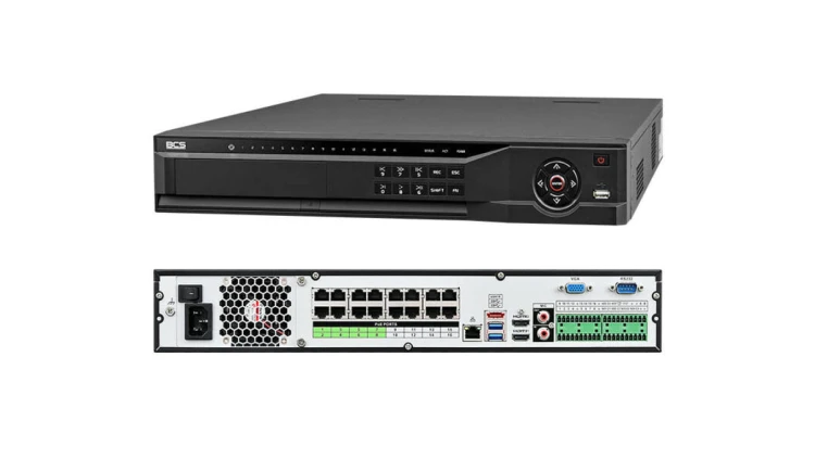 Rejestrator IP 32-kanałowy 16 Mpix BCS-NVR3204-4K-P-Ai
