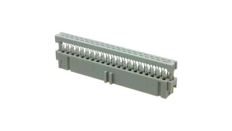 Wtyk IDC żeńskie 40-pin na taśmę 1,27mm R.styków 2,54mm 4-215882-0