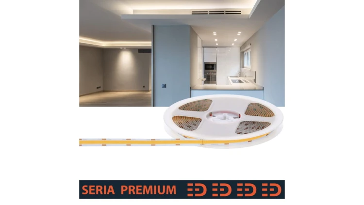 Taśma Premium 12V COB 320led 4000K 700lm Ra90 (5)