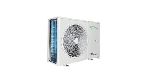Pompa ciepła monoblok 14kW 3-faz V-TAC ATW +grzałka 9kW VT-M14KW-P3H9-W R32