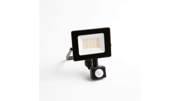 NAŚWIETLACZ LED 20W 6000K +CZUJNIK ECO LIGHT