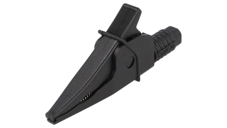 Zacisk krokodylkowy 20A czarny 1kV FCR79900B
