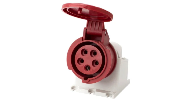Gniazdo stałe 16A 5P IP44 400V / 23395