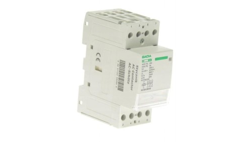STYCZNIK MODUŁOWY INSTALACYJNY 3F 25A 4Z 4NO 230V