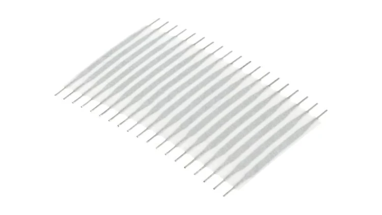 Złącze zwora elastyczna R.taśmy 2,54mm L 25,4mm proste 8-1437139-2
