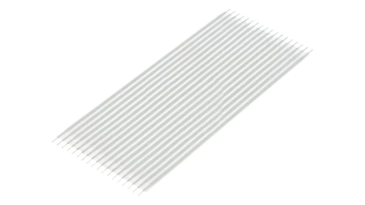 Złącze zwora elastyczna R.taśmy 2,54mm L 101,6mm proste 6-1437145-1