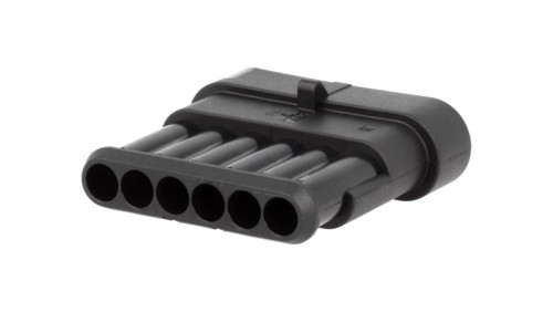 Złącze przewód-przewód Superseal 1.5 wtyk męskie 6-pin IP67 282108-1