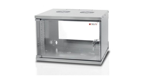 Szafka wisząca ECO RACK 19 9U/450mm zmontowana szara