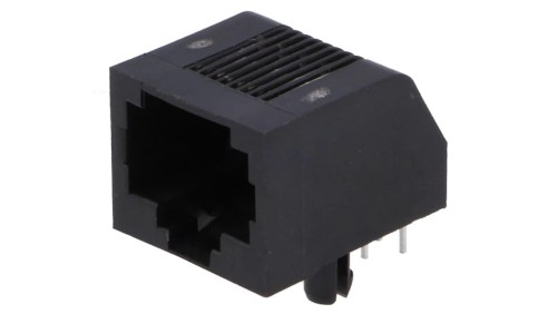 Gniazdo RJ45 8-pin Układ 8p8c na PCB THT 5555164-1