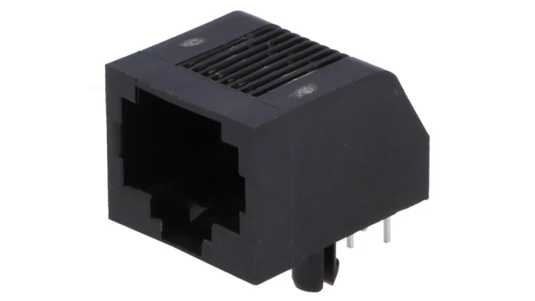 Gniazdo RJ45 8-pin Układ 8p8c na PCB THT 5555164-1
