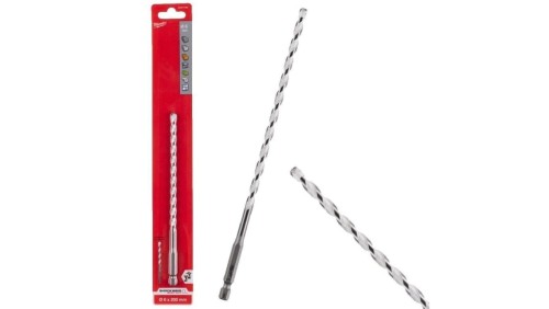 Wiertło uniwersalne 6x140/200mm 1/4 HEX MILWAUKEE