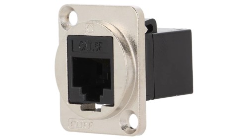 Łącznik FT RJ45 8p8c Kat 5e gniazdo z obu stron CP30220M