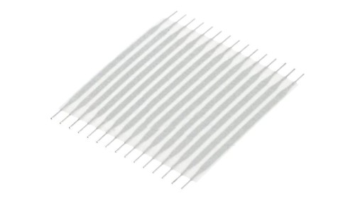 Złącze zwora elastyczna R.taśmy 2,54mm L 38,1mm proste FSN21.5A-15