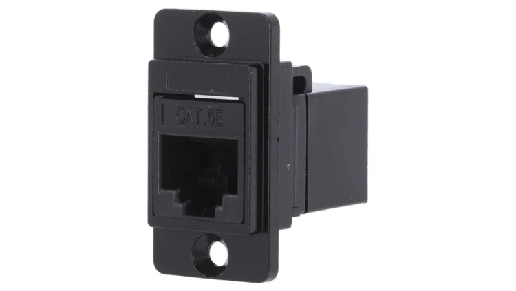 Łącznik DUALSLIM RJ45 8p8c Kat 5e gniazdo z obu stron CP30720MB