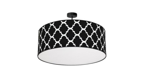 Lampa wisząca PIERRE BLACK 3xE27 MLP4419 Milagro