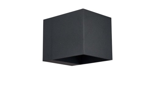 Kinkiet ścienny czarny góra-dół ALASKA do stylowych pomieszczeń LP-104/1W BK Light Prestige