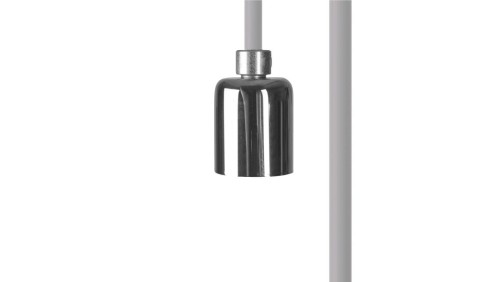 Przewód z oprawką 700cm CAMELEON CABLE GU10 7 M WHITE/CHROME 8613 Nowodvorski
