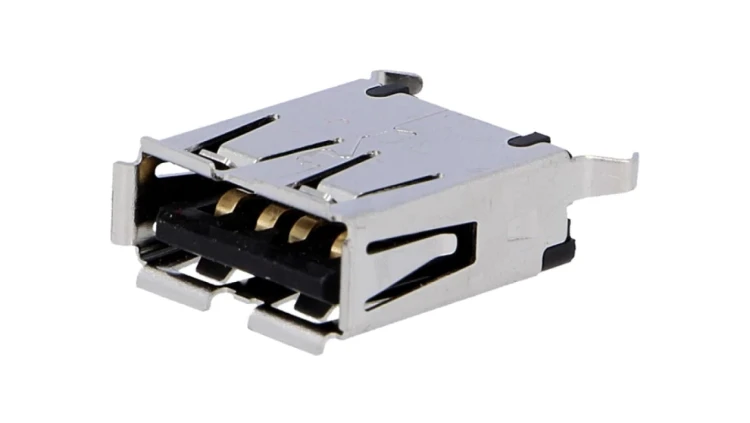 Gniazdo USB A na PCB THT 4-pin proste 1734366-1