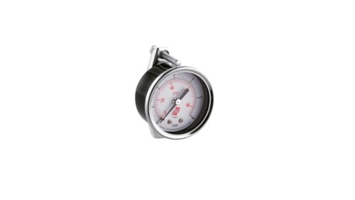 Manometr tablicowy aksjalny 0-6 bar z elementem montażowym C, G 1/8, 40 mm